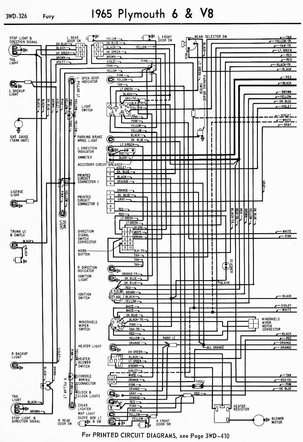 Wiring Diagram For 1966 Fury - Complete Wiring Schemas